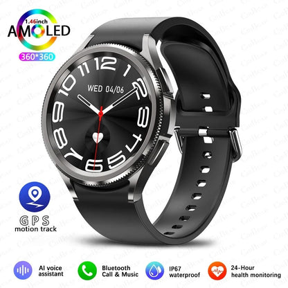 Galaxy Watch 6 Smartwatch for Men with GPS AMOLED Screen and 100 Plus Sport Modes