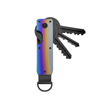Minimalist Key Organizer Compact Holder, Durable Metal Key Chain Case | Pocket Key Holder for Keychain