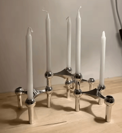 MoleCandle Nordic Metal Candle Holder