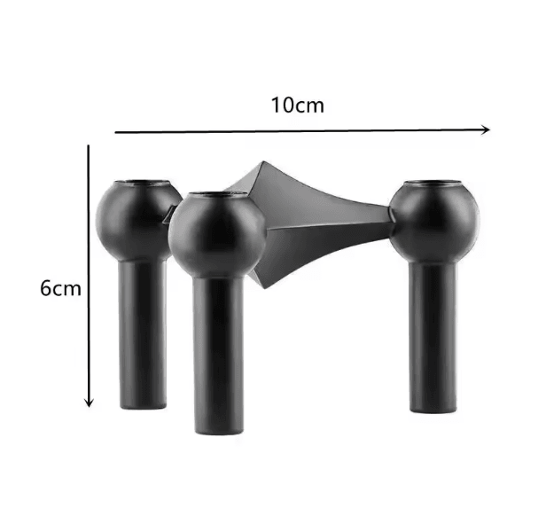 MoleCandle Nordic Metal Candle Holder