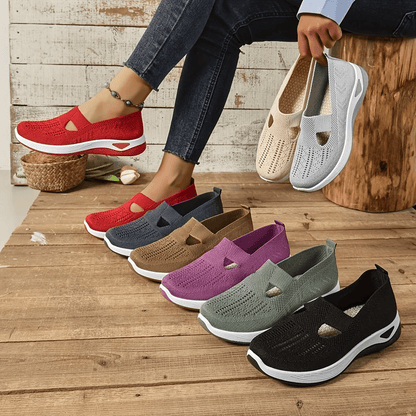 AirEase Women Breathable Mesh Walking Shoes