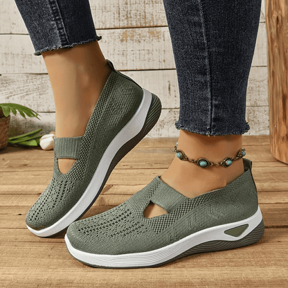 AirEase Women Breathable Mesh Walking Shoes