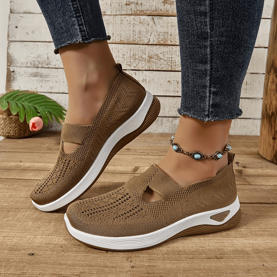 AirEase Women Breathable Mesh Walking Shoes