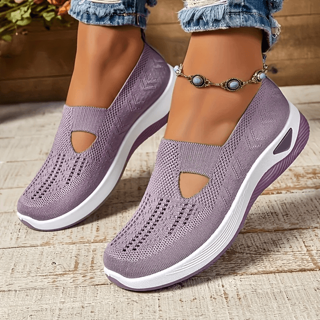 AirEase Women Breathable Mesh Walking Shoes