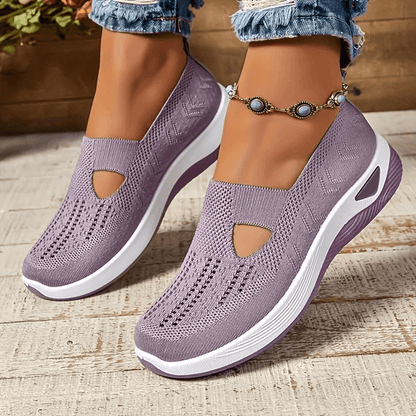 AirEase Women Breathable Mesh Walking Shoes