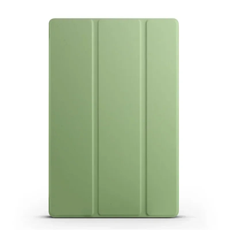 Samsung Tab A9 Plus Case, Trifold Leather Cover with Stand, Soft Back Funda Coque for Galaxy Tab A9+ Table