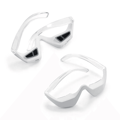 Electric Eye Massager Glasses Relieves Eye Fatigue EMS Red Light Therapy Eye Beauty Instrument For Relax Eye Dark Circle