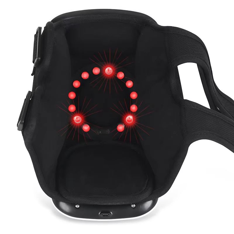 Smart Cordless Knee Massager with Heat and Vibration – Joint Pain Relief for Seniors and Adults