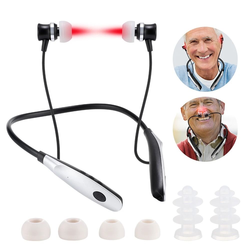 Laser Therapy Device for Tinnitus Ear and Nasal Irradiation Treatment