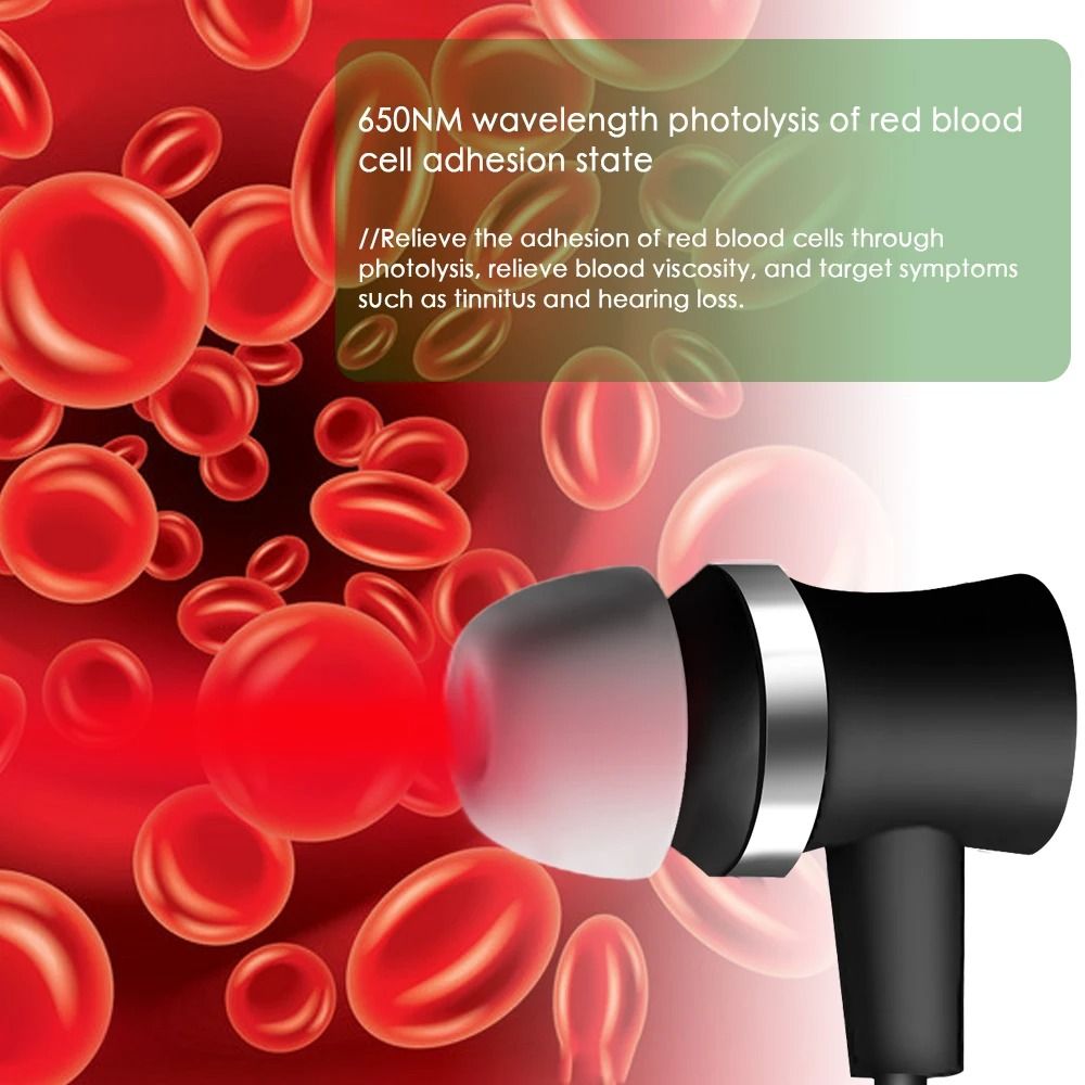 Laser Therapy Device for Tinnitus Ear and Nasal Irradiation Treatment