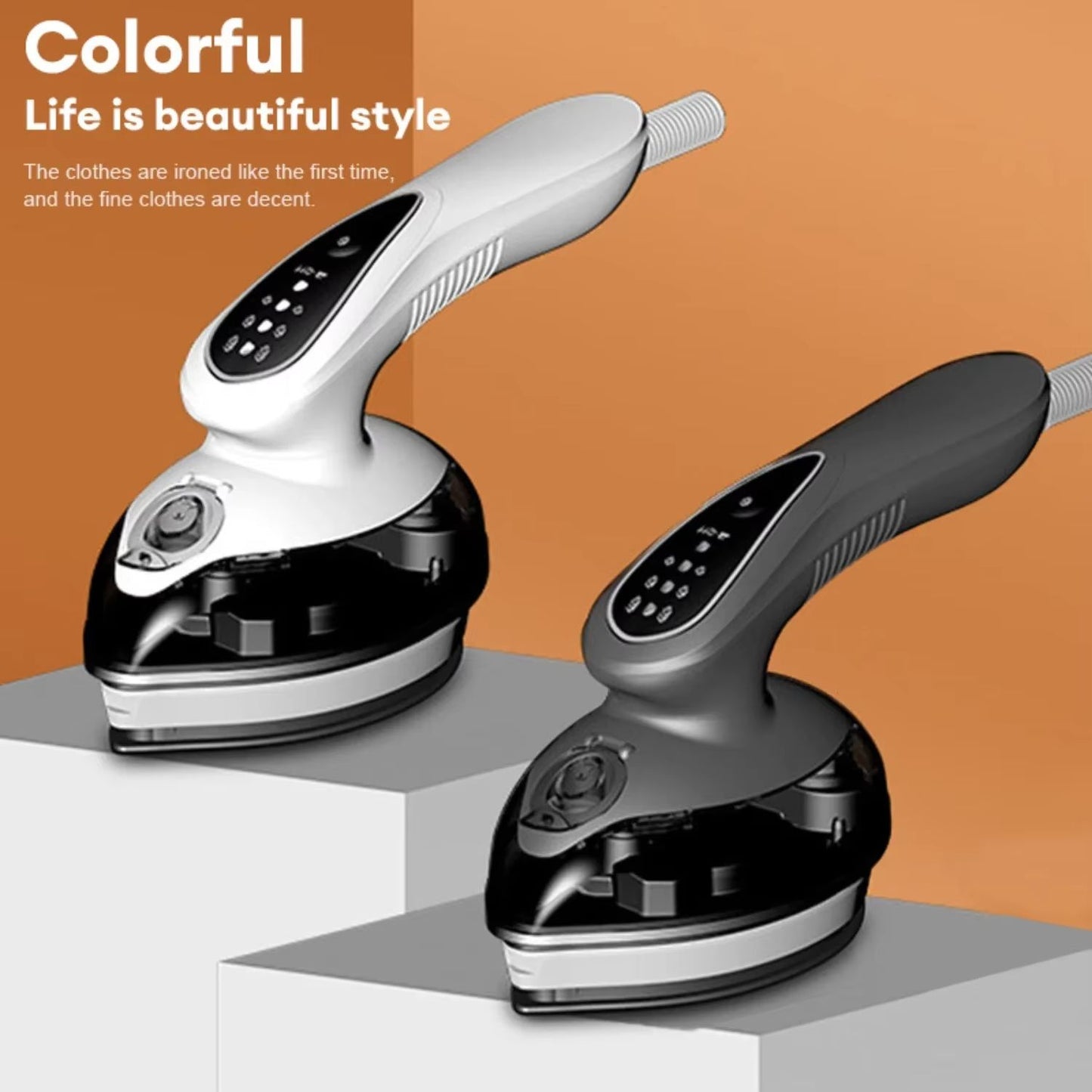Handheld Garment Steamer – 1100W Portable Clothes Steamer with Mite Removal for Home & Travel Use