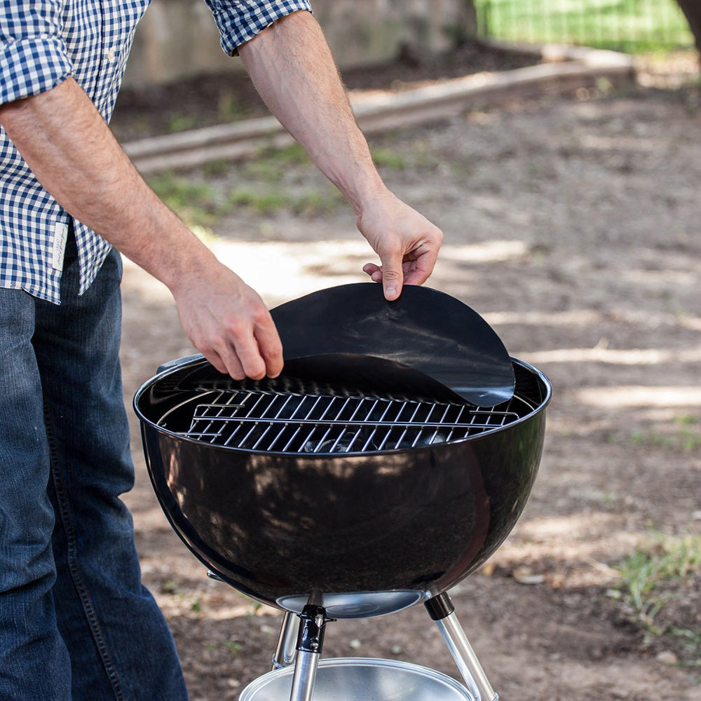 Non-Stick BBQ Grid Pad for High-Temperature Grilling, Reusable & Easy-to-Clean Barbecue Mesh Cooking Mat