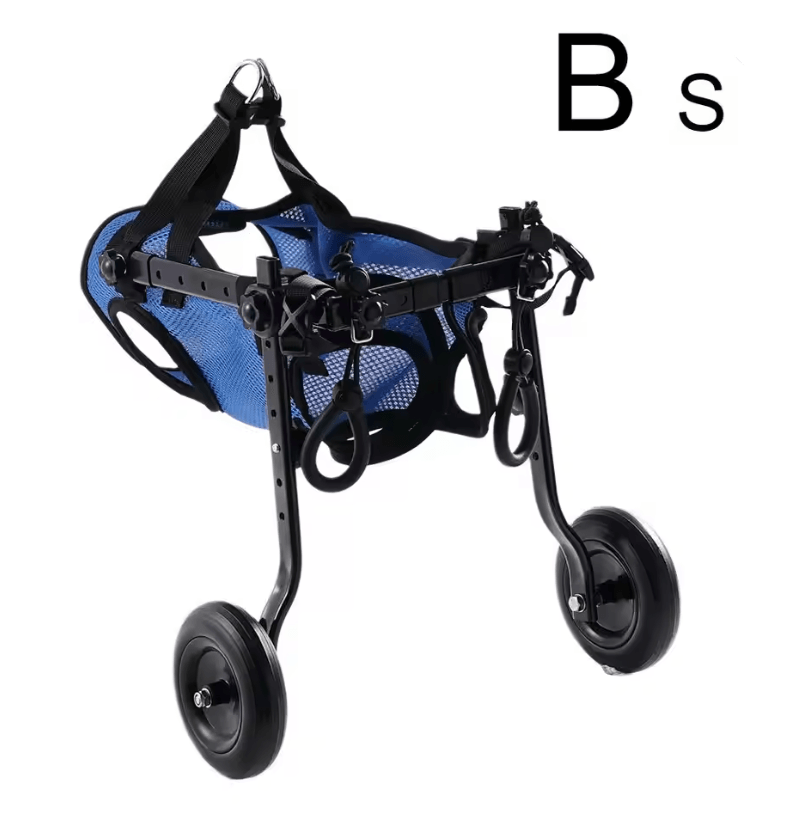 Adjustable Dog Wheelchair for Back Legs and Pet Mobility Aid
