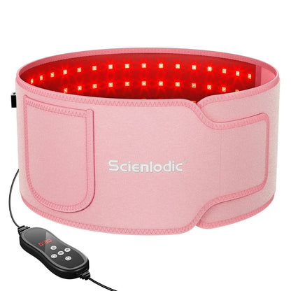 Red Light Therapy Belt for Fat Loss and Pain Relief with 100 LEDs