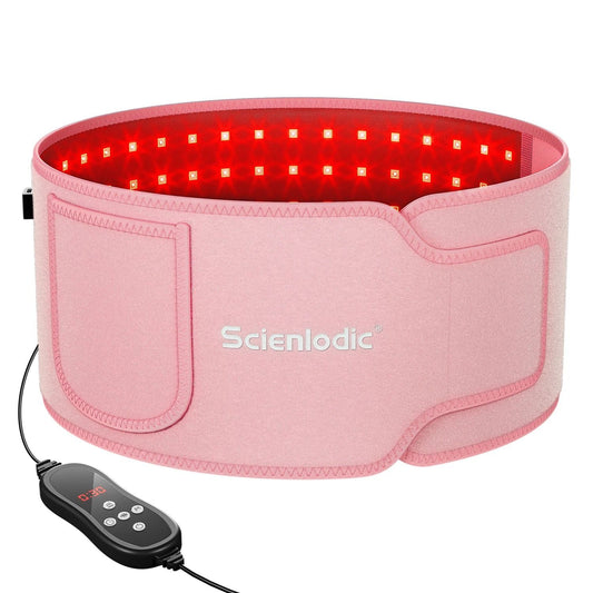 Red Light Therapy Belt for Fat Loss and Pain Relief with 100 LEDs
