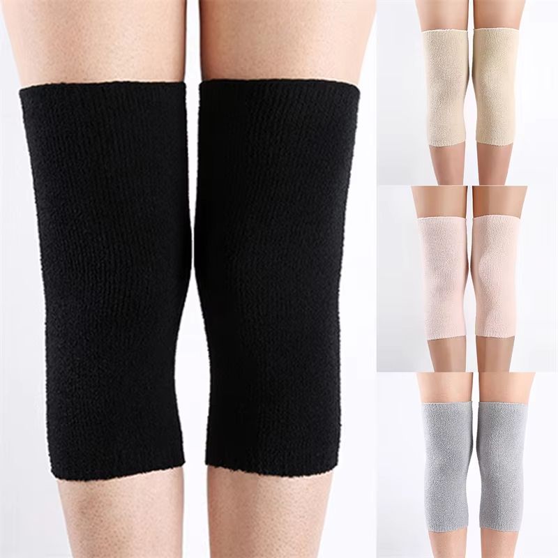 Winter Warm Knee Pads Bamboo Charcoal Compression Support for Joint Pain Relief