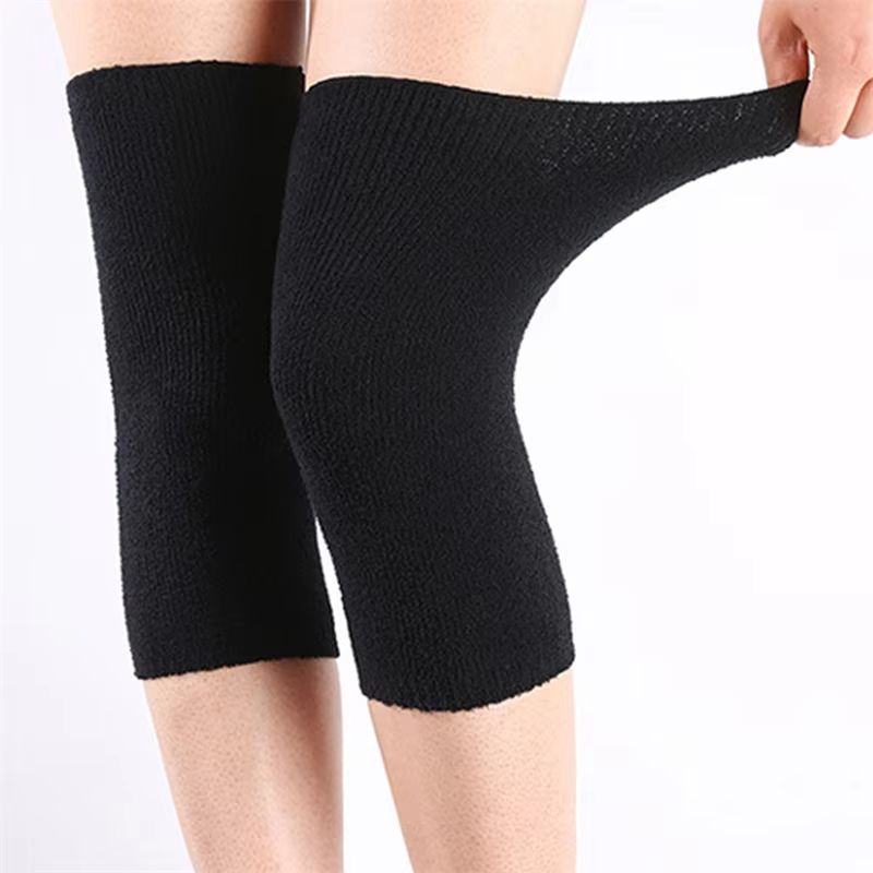 Winter Warm Knee Pads Bamboo Charcoal Compression Support for Joint Pain Relief