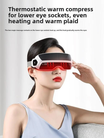 Smart Steam Eye Massager with Bluetooth and Bone Conduction Music