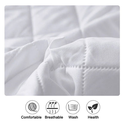 Waterproof Mattress Protector Fitted Sheet Cover for Single Double Beds in Multiple Sizes