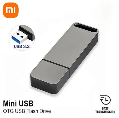 High Speed USB Flash Drive With OTG Support And Waterproof Metal Body