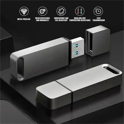 High Speed USB Flash Drive With OTG Support And Waterproof Metal Body