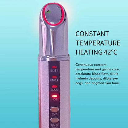 RadiantLift Sound-Wave Eye Massager – EMS Vibration for Wrinkle & Eye-Bag Reduction