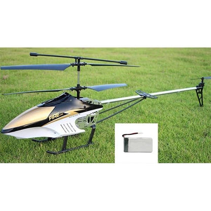 Large Remote Control Helicopter with LED Lights and Alloy Frame for Outdoor Use