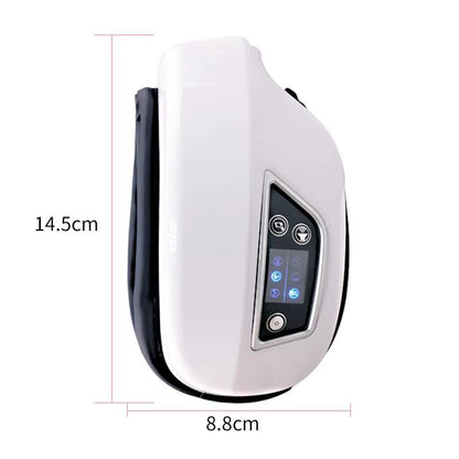 Smart Vibration Eye Massager with Heat & Airbag Compression for Dark Circles and Eye Fatigue Relief