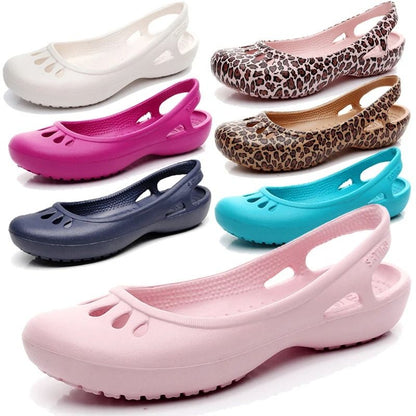 Lightweight Womens Summer Clogs Breathable Anti Slip Garden Beach Shoes