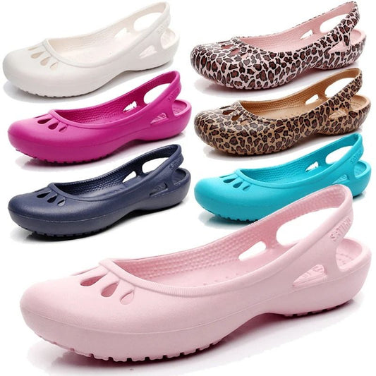 Lightweight Womens Summer Clogs Breathable Anti Slip Garden Beach Shoes