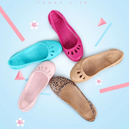 Lightweight Womens Summer Clogs Breathable Anti Slip Garden Beach Shoes