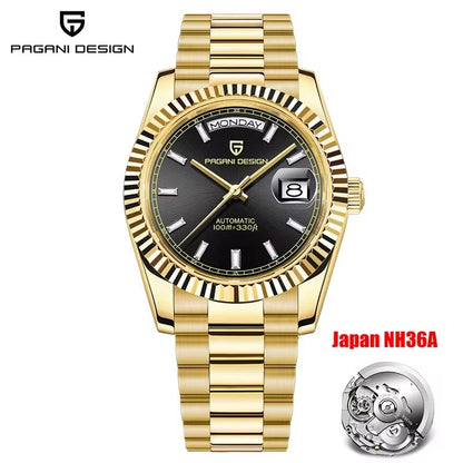 Top Luxury PAGANI DESIGN DD40 Men's Watches, Automatic Mechanical, Sapphire Mirror Men's Wrist Watch