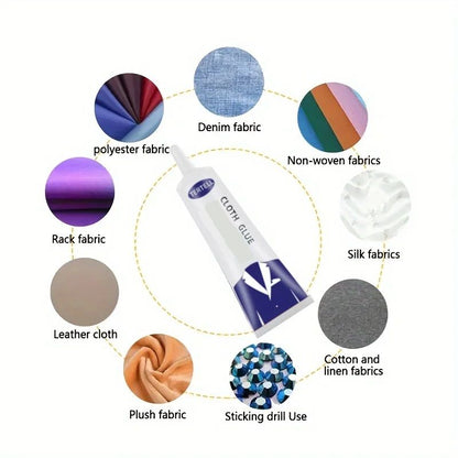 High-Quality Multifunctional Seams – Quick Bonding Glue for Repairing Clothes, Denim & Fabric