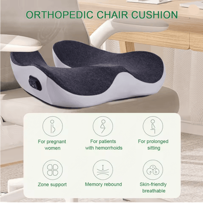 Vibration Massage Cushion with Hot Compress