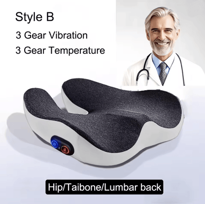 Vibration Massage Cushion with Hot Compress