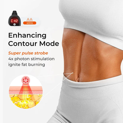 Red Light Therapy Belt with 100 LEDs for Fat Loss and Pain Relief asdas