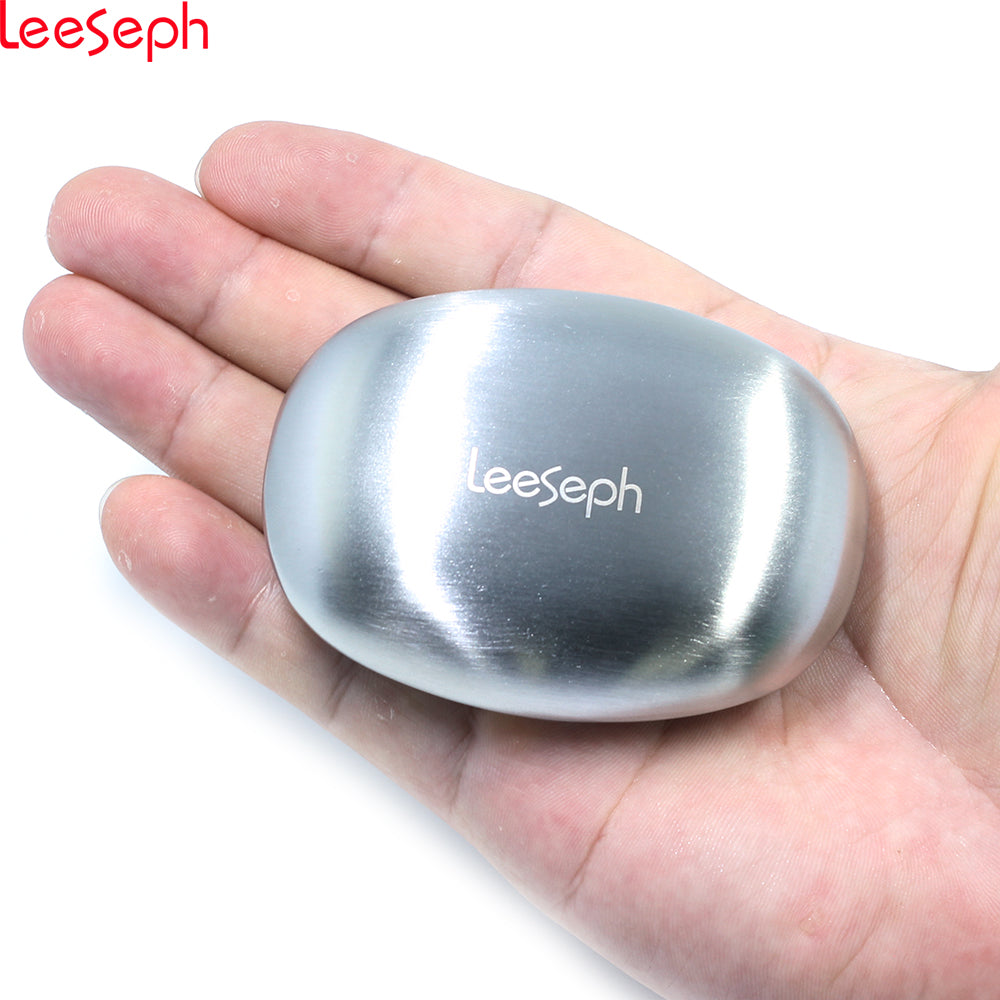 Portable Magic Soap Bar, 304 Stainless Steel Odor Remover, Kitchen Deodorizer, Smell Eliminating Hand Cleaner
