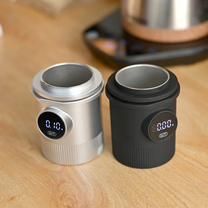 Precision Digital Coffee Scale with Built In Dosing Cup and LCD Display for Home Brewing