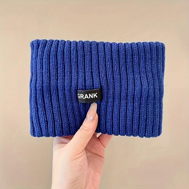 Warm Knitted Winter Headband for Women – Soft Elastic Wide Hair Wrap