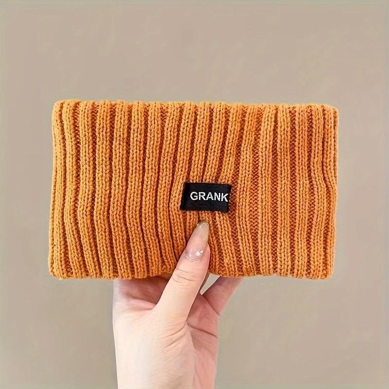 Warm Knitted Winter Headband for Women – Soft Elastic Wide Hair Wrap