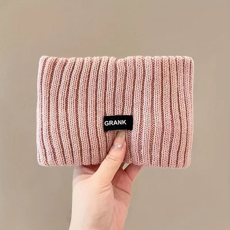 Warm Knitted Winter Headband for Women – Soft Elastic Wide Hair Wrap