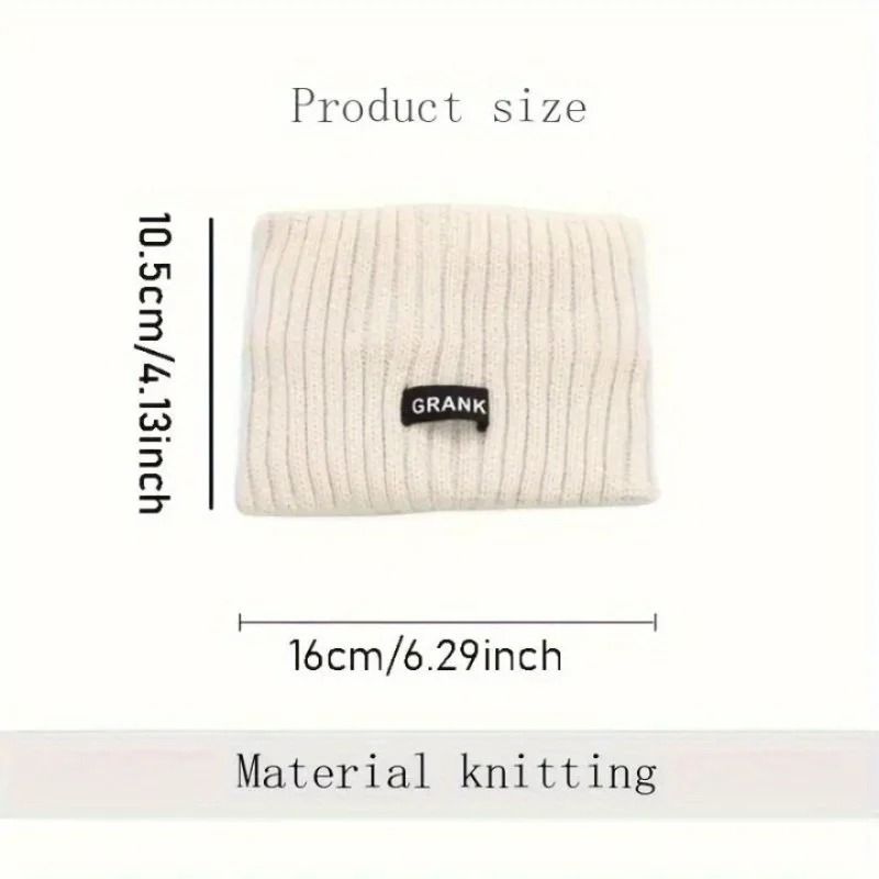 Warm Knitted Winter Headband for Women – Soft Elastic Wide Hair Wrap