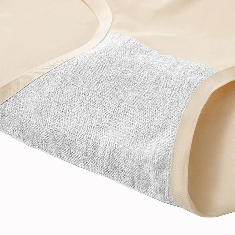 Seamless Ice Silk Womens Mid Waist Panties Soft Breathable Stretch Briefs in Multiple Colors M to XXL