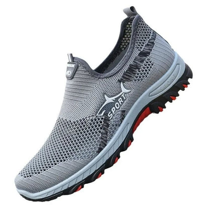 Mens Mesh Sneakers Lightweight Summer Casual Breathable Sports Shoes for Walking and Outdoor Comfort