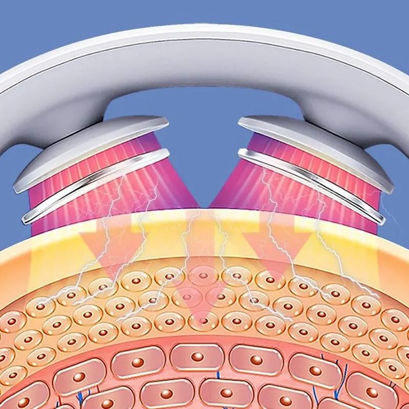 Portable Mini Cervical Neck and Shoulder Massager with Heat