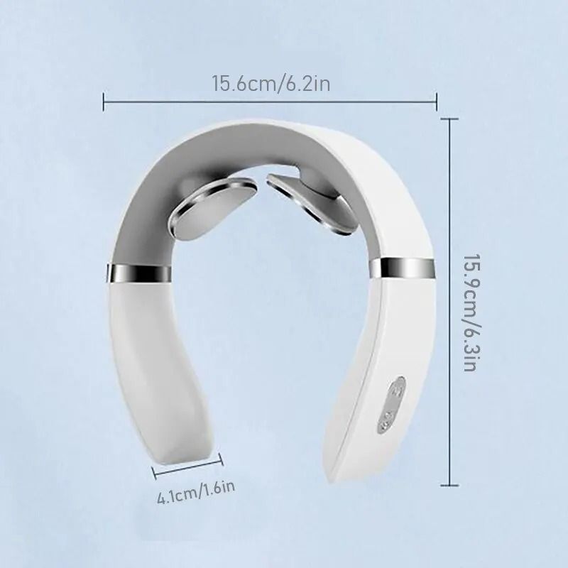 Portable Mini Cervical Neck and Shoulder Massager with Heat