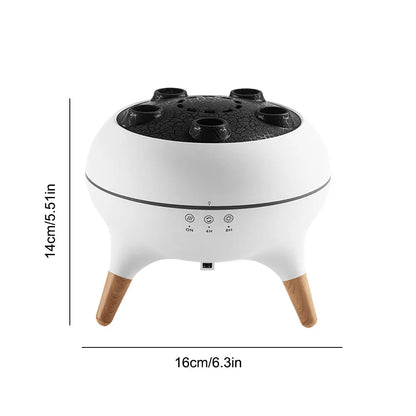 Dynamic Jellyfish Air Humidifier, Essential Oil Diffuser, Colorful Night Lights, Aromatherapy Diffuser for Home, offices