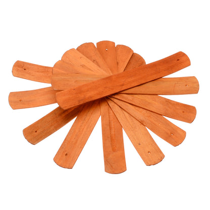 Handmade Natural Wooden Incense Stick Holders, Incense Burner & Ash Catcher Board for Aromatherapy, Home Decor