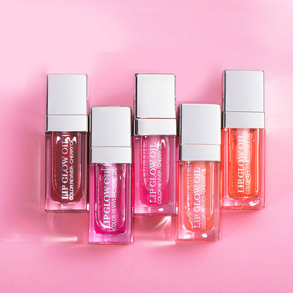 Moisturizing Lip Balm Original, Lip Oil Gloss Care of the Lips, Pink Plumping Gloss Oil, Exfoliating Hydration