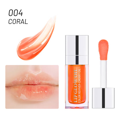 Moisturizing Lip Balm Original, Lip Oil Gloss Care of the Lips, Pink Plumping Gloss Oil, Exfoliating Hydration